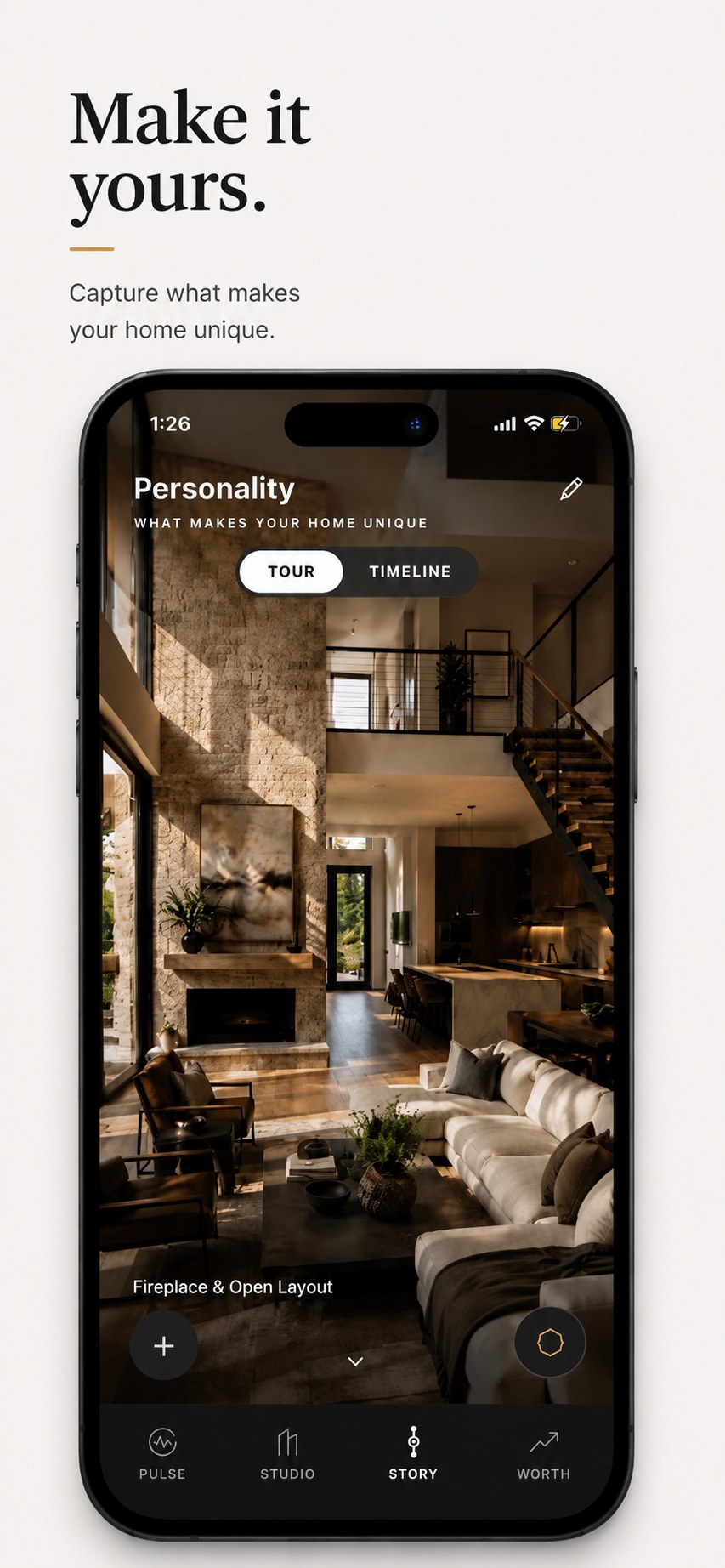 ROQ Personality home details screen